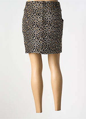 Jupe courte coupe droite noir NAF NAF femme
