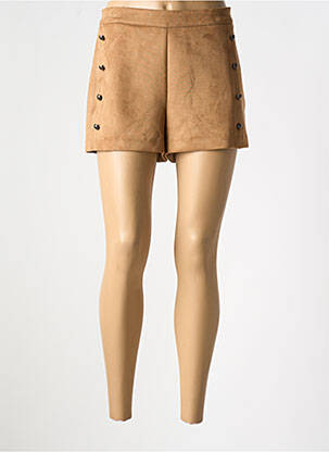 Short taille normale taille normale marron NAF NAF femme
