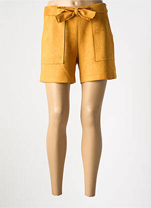 Short taille normale taille normale jaune LILI & CAROLINE femme
