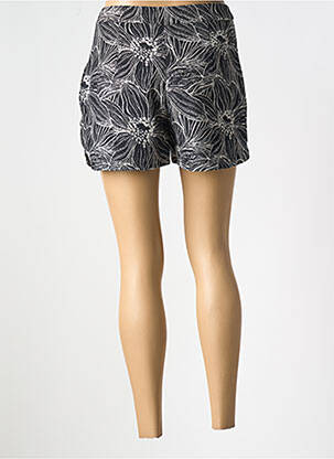 Short fermeture zippée sous rabat avec crochet taille normale noir NAF NAF femme