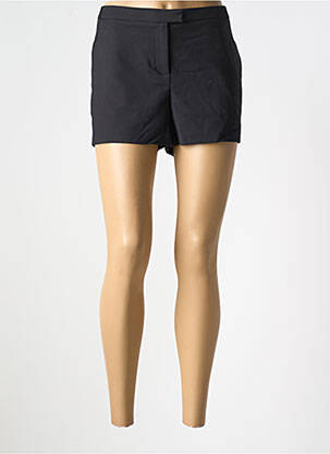 Short fermeture zippée sous rabat avec crochet taille normale noir NAF NAF femme