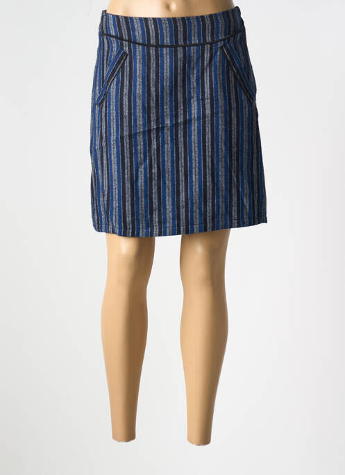 Jupe courte bleu PAN pour femme