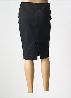 Jupe mi-longue stretch noir MISS TIC femme