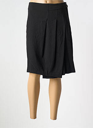 Jupe mi-longue stretch noir ANIMALE femme