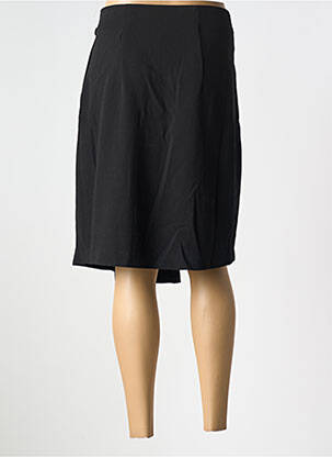 Jupe mi-longue stretch noir ANIMALE femme