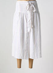 Jupe longue blanc BIZANCE pour femme seconde vue