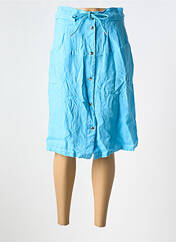 Jupe mi-longue bleu LILI & CAROLINE pour femme seconde vue