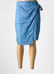 Jupe mi-longue bleu ONE STEP pour femme seconde vue