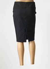 Jupe mi-longue noir MISS TIC pour femme seconde vue