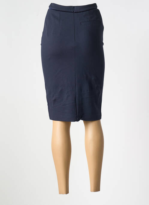 Jupe mi-longue bleu ONE STEP pour femme