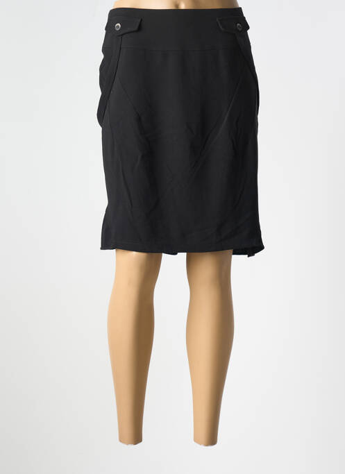 Jupe mi-longue noir 2026 pour femme