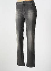 Jeans coupe slim gris GINA LAURA pour femme seconde vue