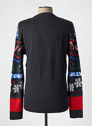 Pull col rond manches longues bleu JACK & JONES homme