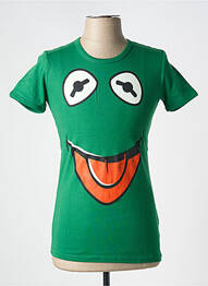 T-shirt coupe droite manches courtes vert LOGOSHIRT homme