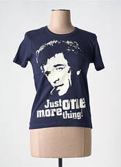 T-shirt bleu TRAKTOR pour femme seconde vue