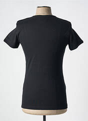 T-shirt noir LOGOSHIRT pour homme seconde vue