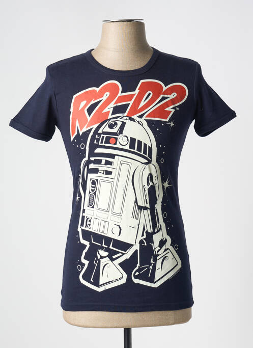 T-shirt bleu LOGOSHIRT pour homme