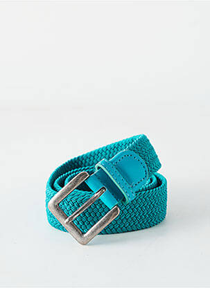 Ceinture effet matière satinée vert JACK & JONES unisexe