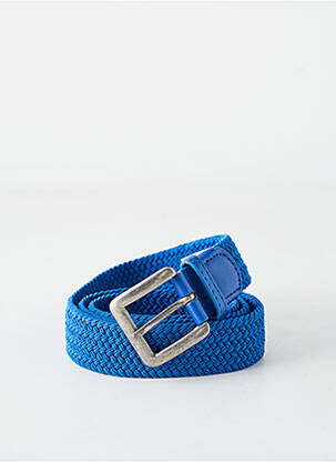 Ceinture effet matière satinée bleu JACK & JONES unisexe