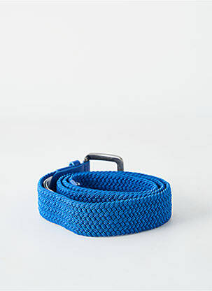 Ceinture effet matière satinée bleu JACK & JONES unisexe