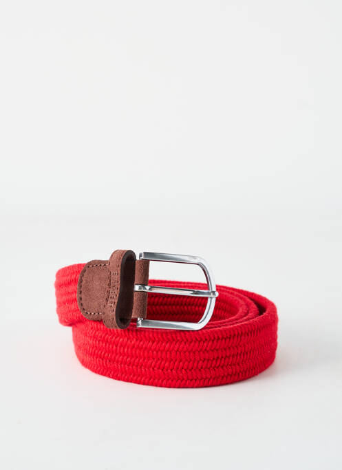 Ceinture rouge BILLYBELT pour homme