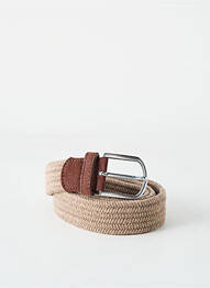 Ceinture coutures renforcées beige BILLYBELT homme