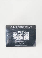 T-shirt gris EMPORIO ARMANI pour homme seconde vue