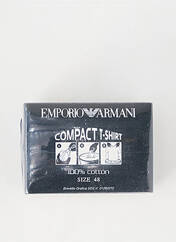 T-shirt noir EMPORIO ARMANI pour homme seconde vue