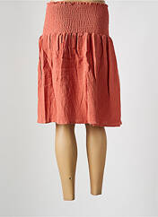 Jupe mi-longue rose LES BONHEURS DE SOPHIE pour femme seconde vue