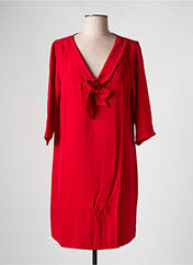 Robe courte rouge LES BONHEURS DE SOPHIE pour femme seconde vue