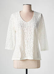 Top blanc LES BONHEURS DE SOPHIE pour femme seconde vue