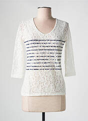 Top blanc LES BONHEURS DE SOPHIE pour femme seconde vue