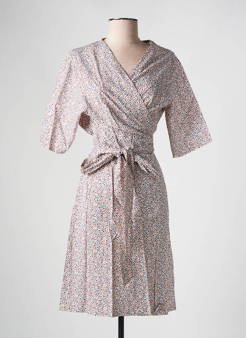 Robe courte blanc LES BONHEURS DE SOPHIE pour femme