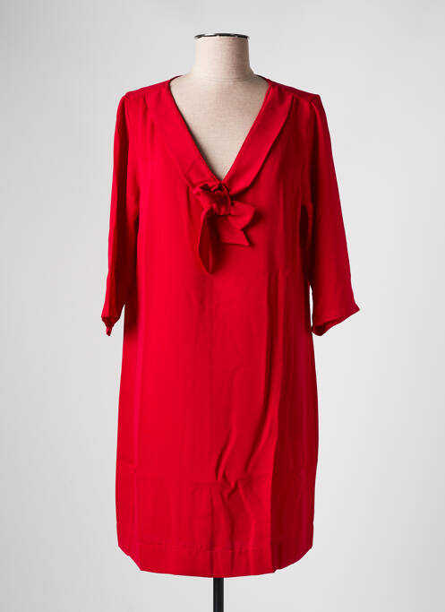 Robe courte rouge LES BONHEURS DE SOPHIE pour femme