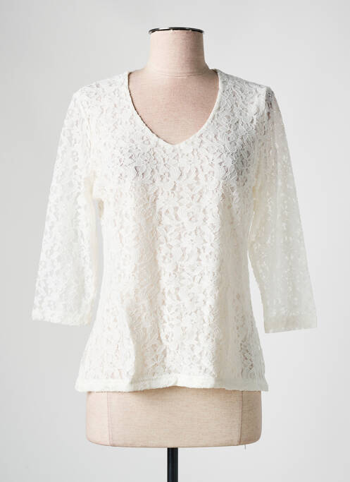 Top blanc LES BONHEURS DE SOPHIE pour femme