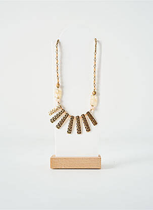 Sautoir ornement perles or TATA GISELE femme