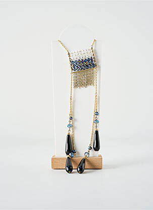 Sautoir bleu TATA GISELE pour femme