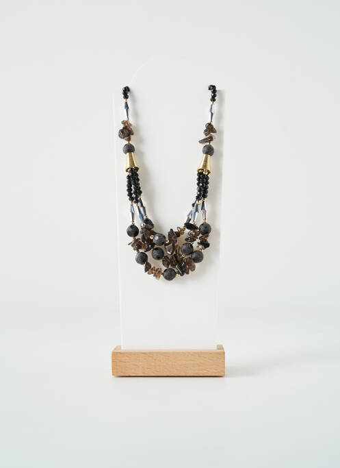 Collier noir TATA GISELE pour femme
