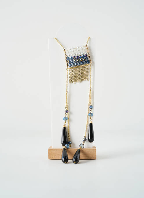 Sautoir bleu TATA GISELE pour femme