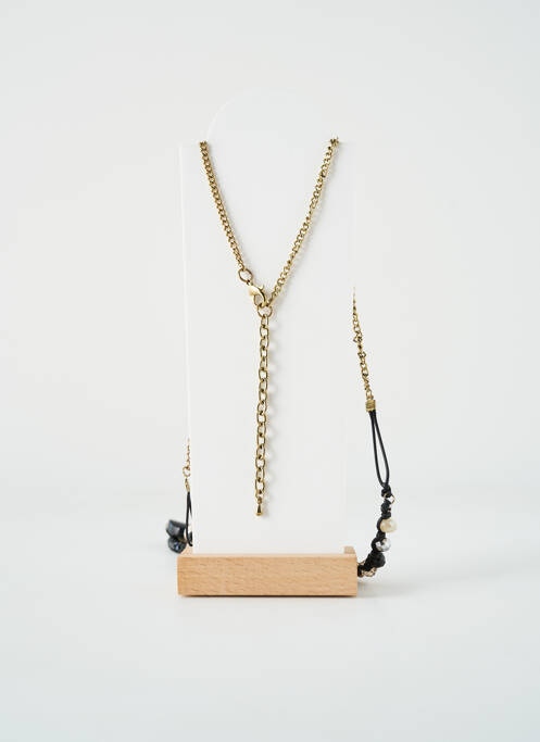 Sautoir noir TATA GISELE pour femme