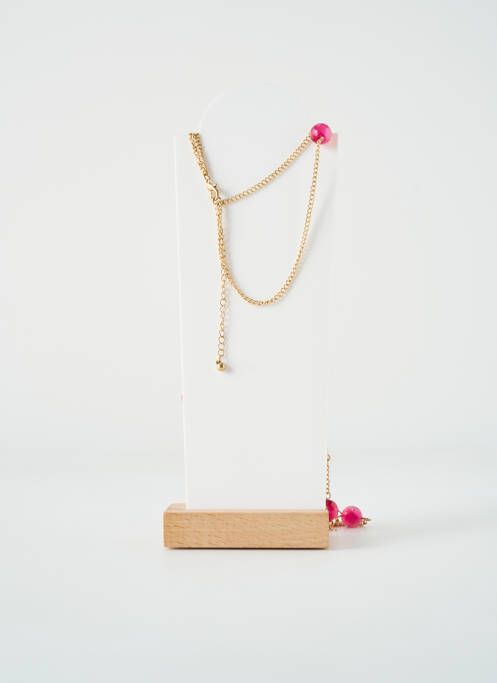 Sautoir rose TATA GISELE pour femme