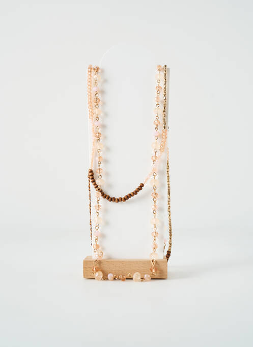 Sautoir rose TATA GISELE pour femme