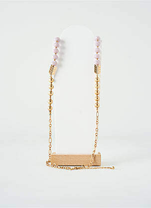 Sautoir ornement perles or TATA GISELE femme