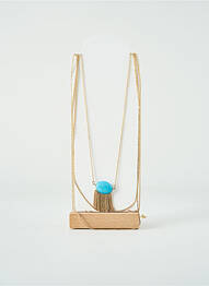 Sautoir matériaux métal or TATA GISELE femme