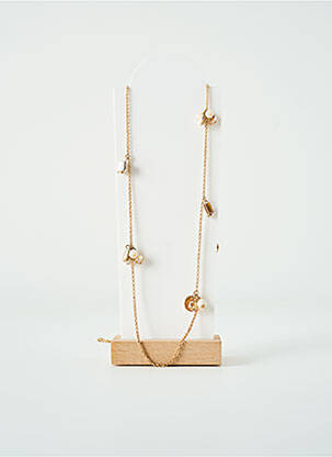 Sautoir ornement perles or TATA GISELE femme