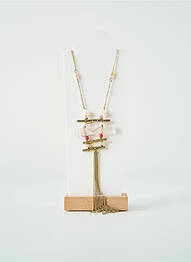 Sautoir matériaux métal or TATA GISELE femme