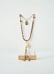 Sautoir marron TATA GISELE pour femme seconde vue