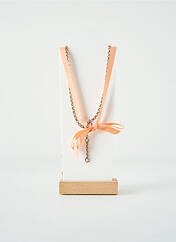 Sautoir orange TATA GISELE pour femme seconde vue