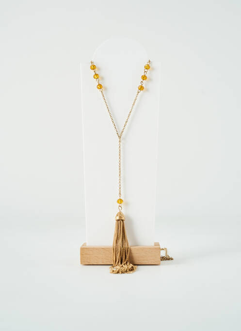 Sautoir orange TATA GISELE pour femme