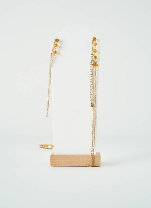 Sautoir orange TATA GISELE pour femme